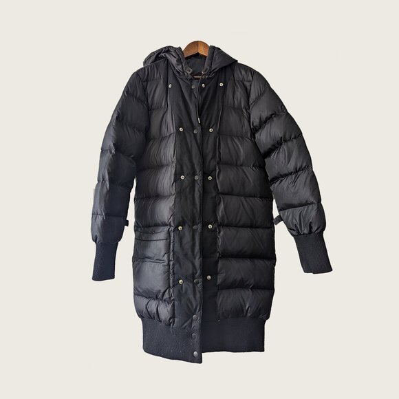 ACNE STUDIOS - Long puffer padded coat - Sz 34 - Picture 1 of 10